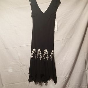 Black cocktail dress